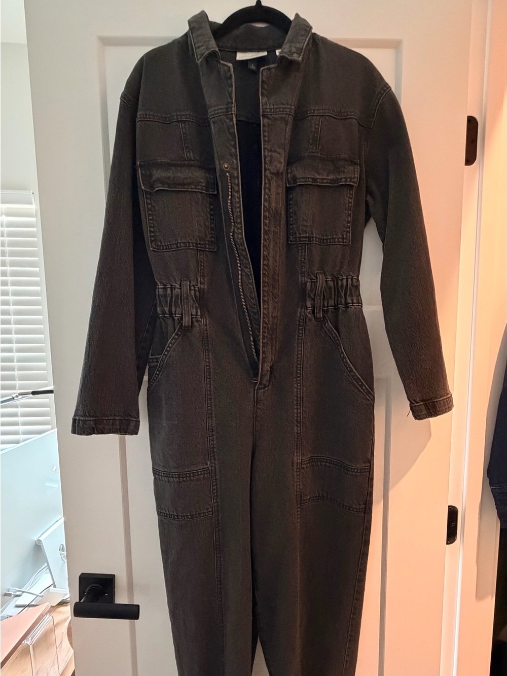 Universal Thread Dark Charcoal Utility Jumpsuit
